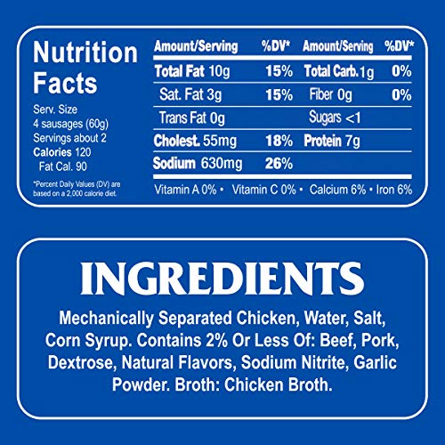 ARMOUR STAR VIENNA SAUSAGE, ORIGINAL FLAVOR, CANNED SAUSAGE, 4.6 OZ