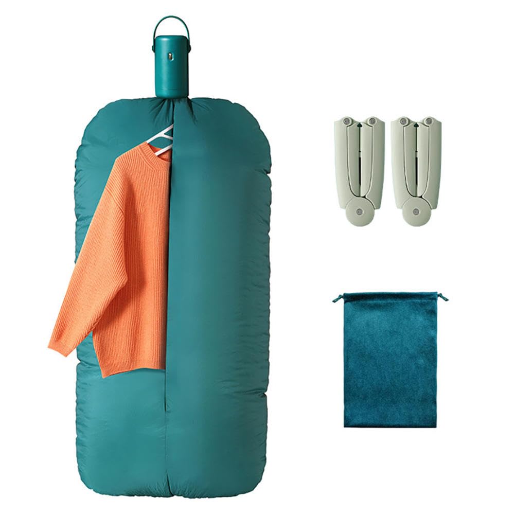 MANFAITH Mini Dryer, Portable Dryer for Clothes, One Button Start, Suitable for Bedroom, Dormitory, Hotel, Travel