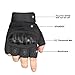 Ventilate Wear-resistant Tactical Gloves Hard Knuckle and Foam Protection for Shooting Airsoft Hunting Cycling Motorcycle Gloves Men's Outdoor Half finger Full finger Gloves Black M/L/XL