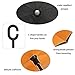 NewSight Reverse/Inverted Double-Layer Waterproof Straight Umbrella, Self-Standing & C-Shape Handle & Carrying Bag for Free Hands, Inside-Out Folding for Car Use (Orange)
