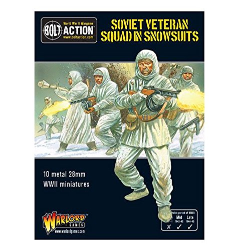 Bolt Action: Soviet Veteran Squad in Snowsuits