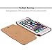iPhone 8 Case, iPhone 7 Case, Benuo [Vintage Classic Series]Genuine Leather Folio Flip Corrected Grain Leather Case,Ultra Slim,Handmade Style with Magnetic Closure for Apple iPhone 8/ iPhone 7 (Brown)