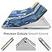 MoKo Case for iPad Pro 10.5 - Slim Lightweight Smart-shell Stand Cover with Translucent Frosted Back Protector for Apple iPad Pro 10.5 Inch 2017 Released Tablet, Starry Night (Auto Wake / Sleep)
