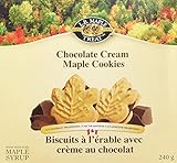 LB Canadian Maple Leaf Chocolate Cream / Creme Snack Cookies Candy Treat 240Grams 8.5 Ounce