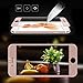 Amuoc HD Ballistic Glass Screen Protector for Iphone 6 Plus, 2 Pack,Rose Gold