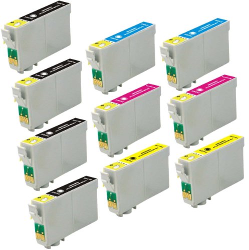 10 Pack Elite Supplies Â® Remanufactured Inkjet Cartridge Replacement for #60 T060 T0601, Epson T060120 T060220 T060320 T060420 Works Epson Stylus C68, Stylus C88, Stylus C88Plus, Stylus CX3800, Stylus CX3810, Stylus CX4200, Stylus CX4800, Stylus CX5
