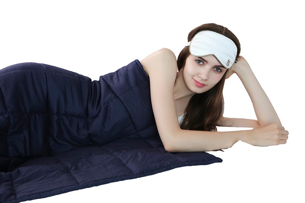 Weighted Blanket by YnM for Adults and Children Great for Anxiety, ADHD