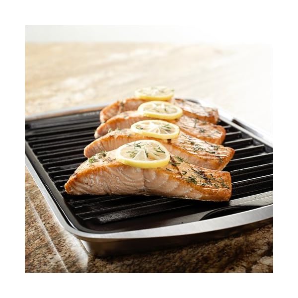 Nordic Ware Cast Grill N' Sear Oven Pan 11.75" x 15.5" x 3" The Home