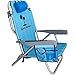 2 Tommy Bahama Backpack Beach Chairs/ Light Blue + 1 Medium Tote Bag
