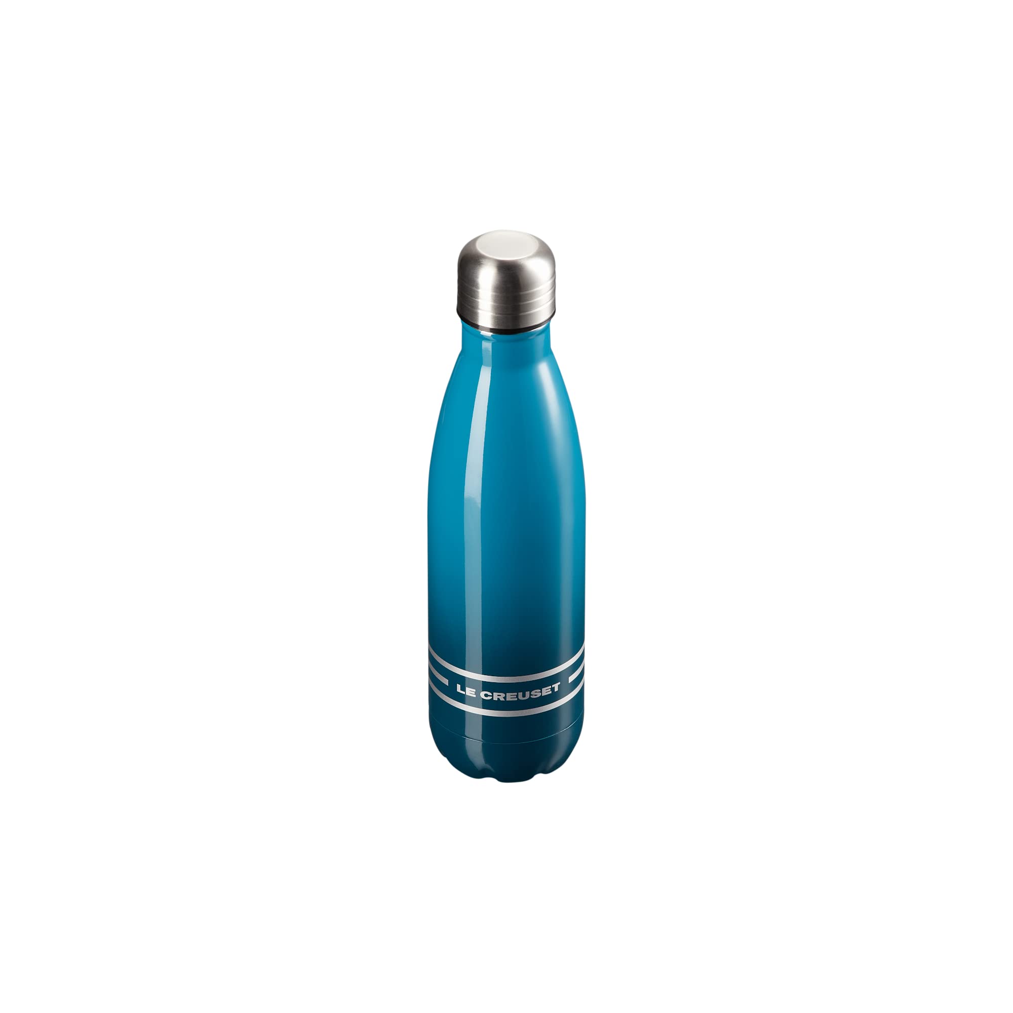 LE CREUSET SS Hydration Bottle 500ml Deep Teal -Cylinder