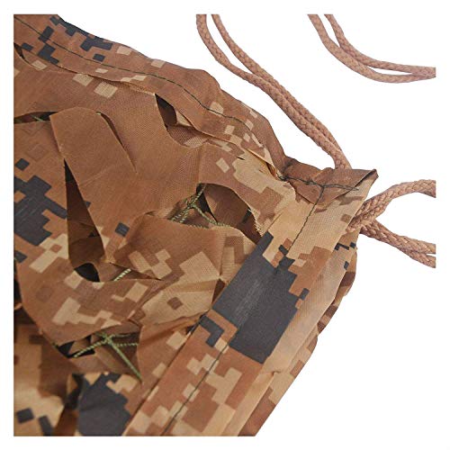 Outdoor Shade Camouflage Net Camouflage Retikulierte Wüste Brown Sunshade Netting 2 * 3m Camouflage Net Markisen Oxford… – Bild 3