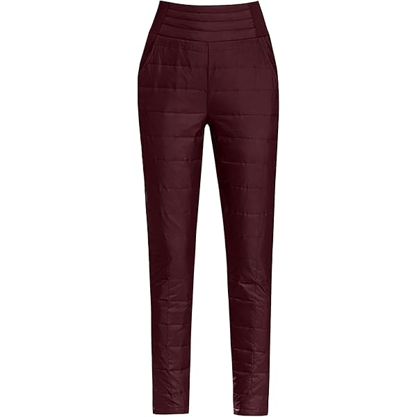 Amazon.com : Womens Winter Warm Down Pants Baggy High Waisted
