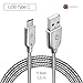 ZECEEN Metal USB-A to USB-C Cable – Fast Charging & Data Transfer Cord (5 ft) – Almost Unbreakable – Bending & Weather Resistant – Compatible with any TYPE C Supported Devices