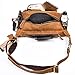Jack&Chris Leather Fanny Pack Hip Bum Waist Pack Bag for Men&Women, 1804-7