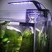 WOTERZI LED Aquarium Light Clip on Fish Tank Light with Adjustable Bracket for 10 - 18 Inch Freshwater Fish Tank, White and Blue LEDs