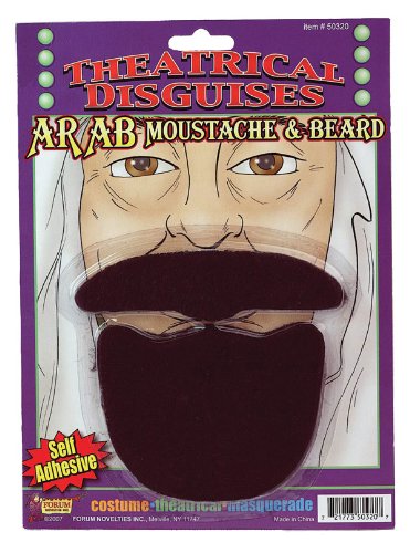 Arab Sheik Beard & Moustache