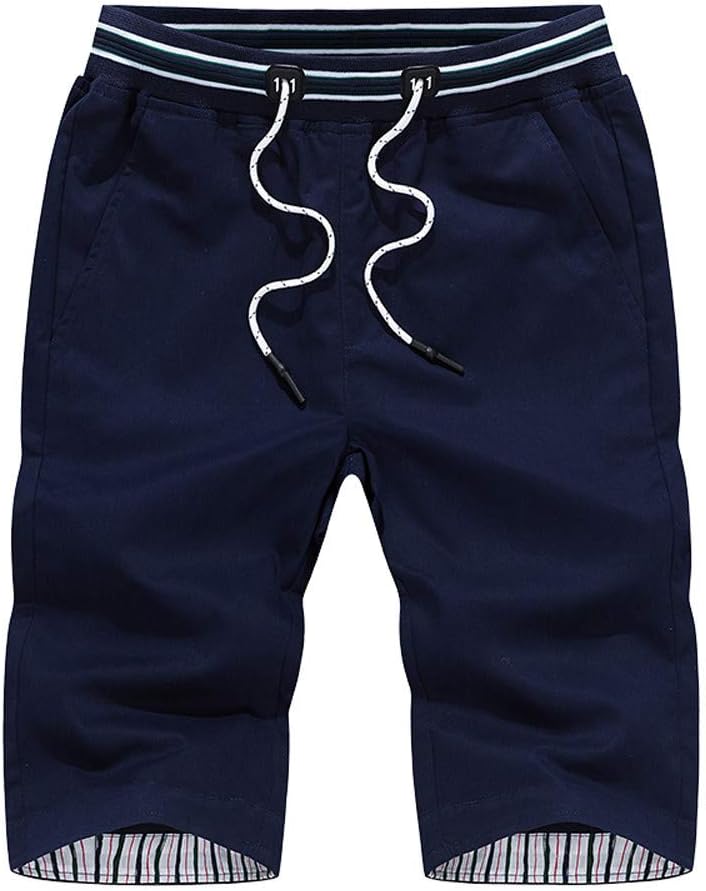 Mens Long 3/4 Length Knee Short Summer Swim Shorts Swimming Shorts, Mens Shorts Swim Trunks Quick Sport Beach Surfing Swimming Water Pants