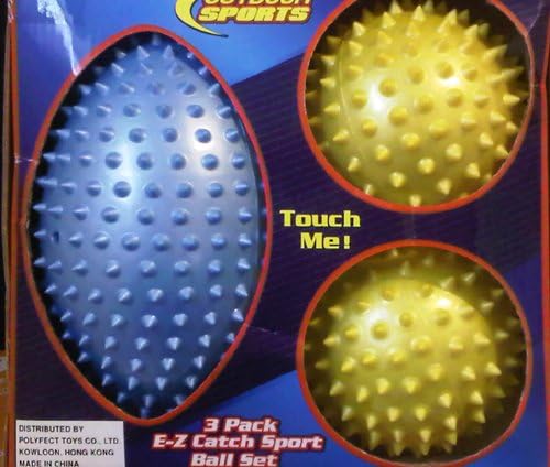 Ez Catch Sensory Balls 3/pack