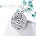 Blerameng Christmas Mother's Day Gift The Love Between a Grandmother and Granddaughter is Forever and I Love You Forever Thanksgiving Pendant Necklace