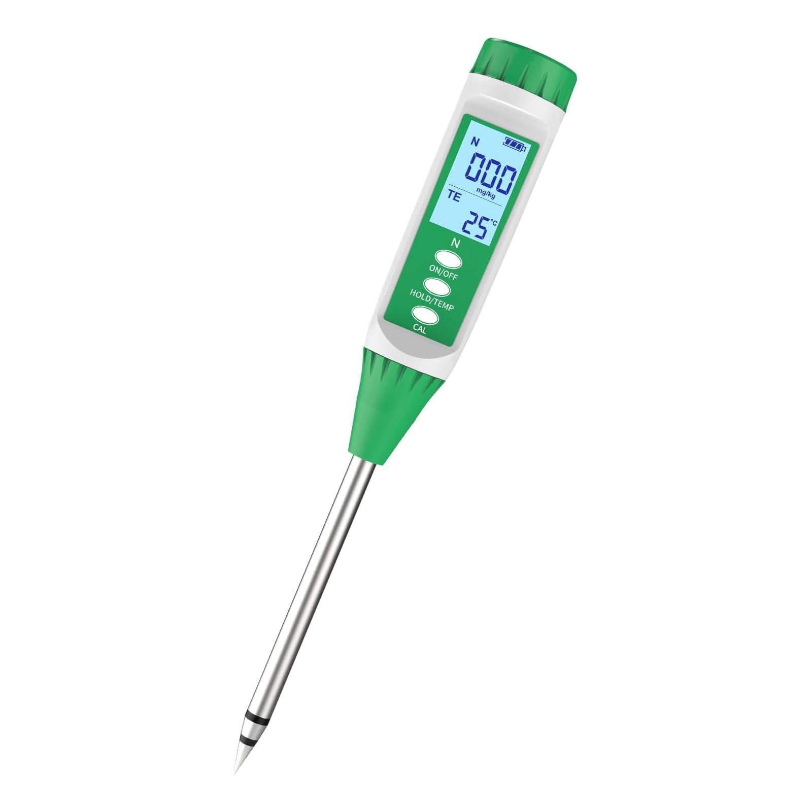YIYEGO Digital Nitrogen Soil Tester for Gardeners, Nitrogen Meter Soil for Outdoor/Indoor, Potting Soil, Garden, Farm, Lawn, Vegetable Garden, Hydroponics