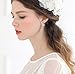 MISASHA Fashion Jewelry White Faux Imitation Pearl Double Ball Earrings