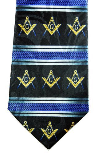 Masonic Square & Compass Tie