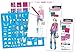Fashion Angels Project Runway Fashion Illustration Portfolio with Chroma Stix