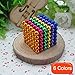 Magnetic Balls, Magnetic Sculpture Desk Toy Magic Decompression Toys 216 PCS 5mm Magnetic Sculpture DIY Ball Toys Creative Toys Intelligence and Patience Development