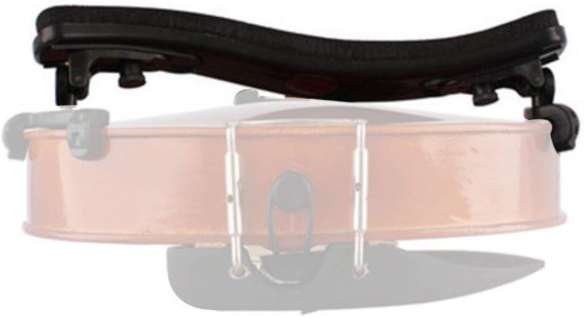 Violin Shoulder Rest for 4/4, 1/2, 1/4-1/16 Size, Adjust Height and Width, with Toughness Rubber Feet and High-Density Sponge
