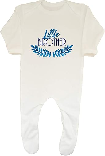 little brother baby sleepsuit