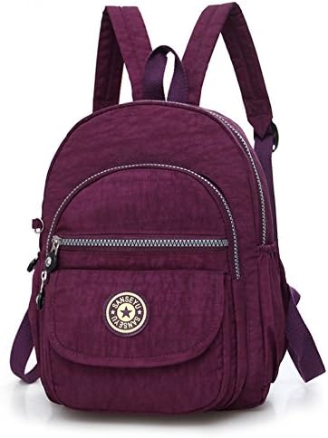 Mydson Mini Women Backpacks casual Lightweight small backback Nylon Daypack For Girls Cycling Hiking Camping Travel Outdoor (Purple)