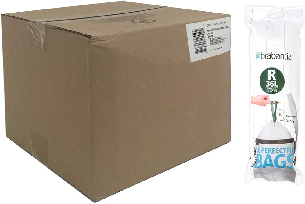 Brabantia Bin Liners 36L R Pack of 12