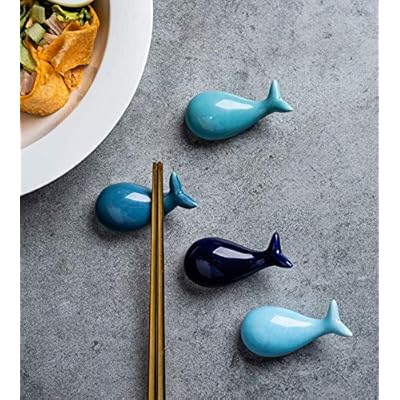 Buy Sophie Panda Set Of 4 Porcelain Cute Whale Chopsticks Rests Create A Stylish Japanese Table Setting For Your Guests Blue Chopstick Holders 2 6 X 1 Rdquo Online In Poland B08xpwqbm6