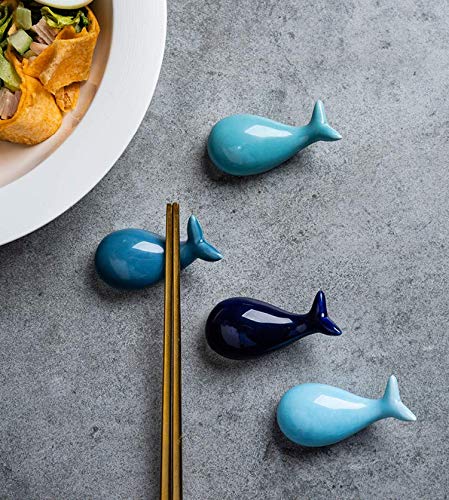 Cat Chopsticks Cute Whale Chopsticks Holder Ceramic Chopstick Rest