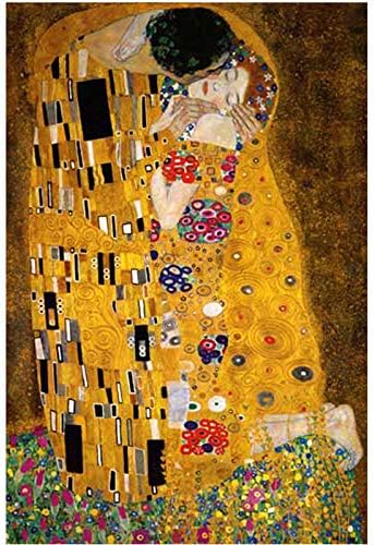 Amazon 有名絵画編 ニューデザイン 5d ダイヤモンドキット Diyダイヤモンド番号 ラインストーンキット 大人から子どもまで ダイヤモンドアート ダイヤモンドビーズ クリムト キス 刺しゅうキット 通販