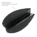 Professional Manual knife sharpener, 2 Stage System - Coarse & Fine, Protable, Black
