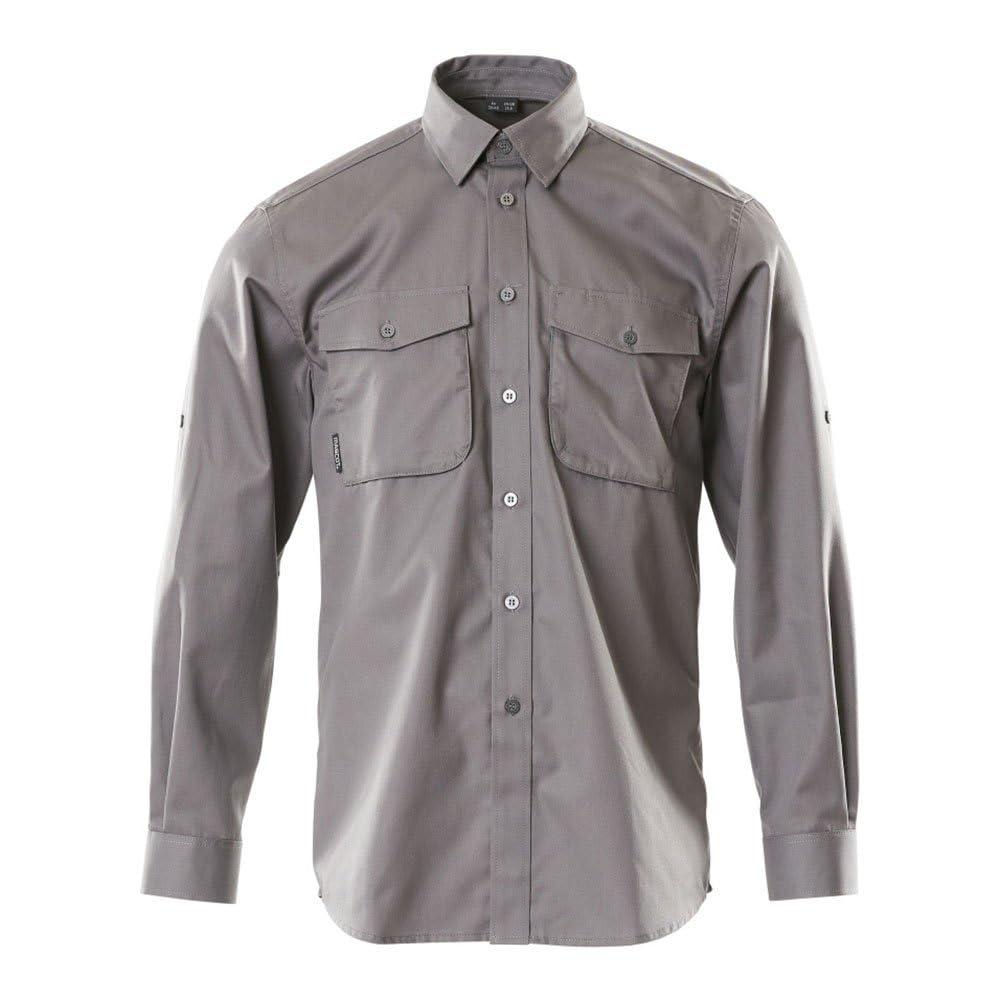 Mascot 13004-230-888 Mesa Crossover Modern Fit Shirt, Size 49-50, Anthracite
