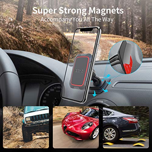 Phone Car Mount, Stick On Dashboard Phone Holder for