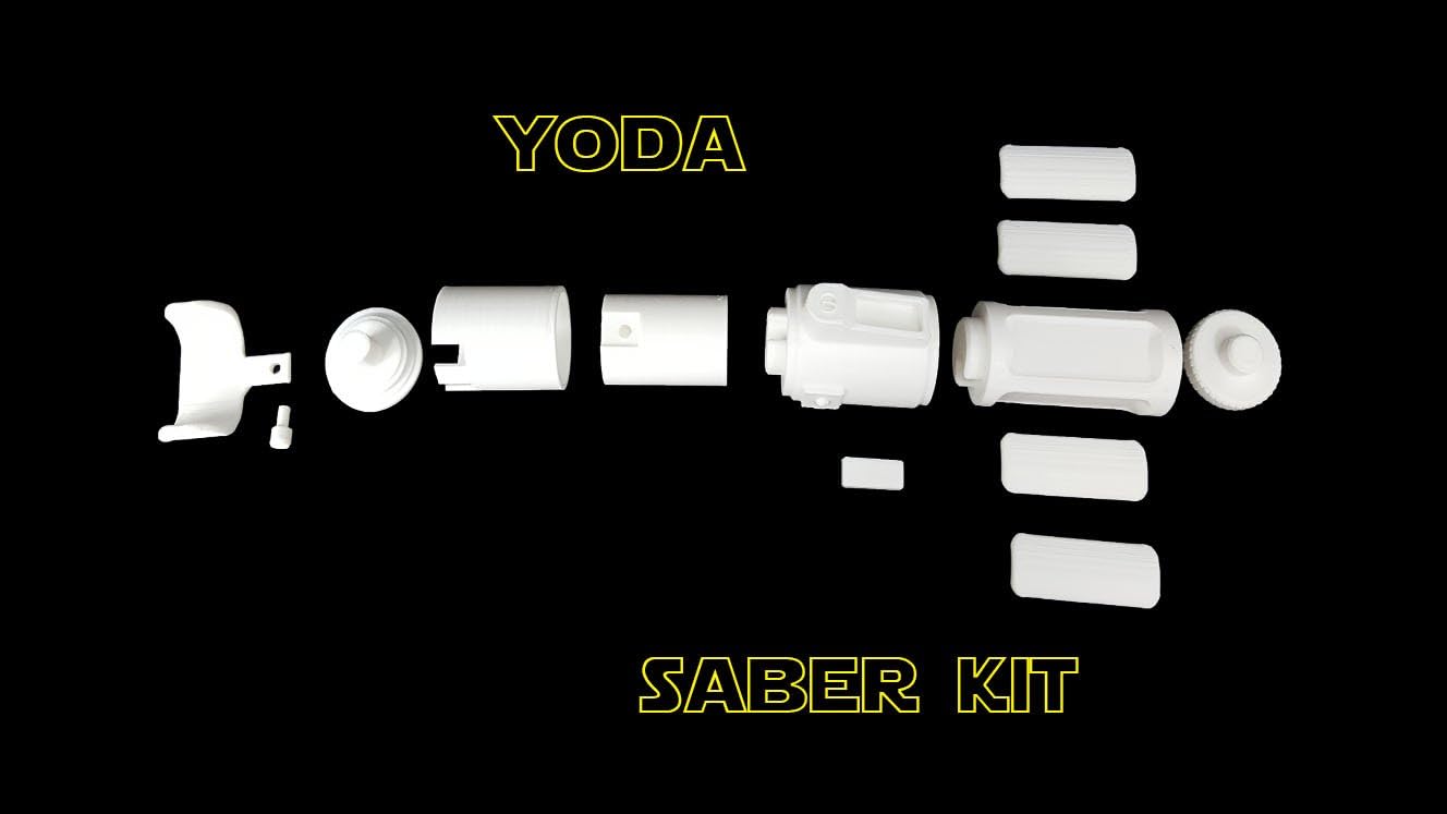 3D Printed Screen Accurate Saber Kit (Yoda) - not an Official Star Wars Lightsaber