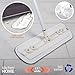 Kitchen + Home Microfiber Mop – 2 Washable Reusable Wet Mop Pads and 1 Bonus Dry Dust Mop Pad Refill Included
