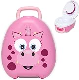 My Carry Potty Travel Potty Pink Dragon Award Winning Portable Toilet Seat