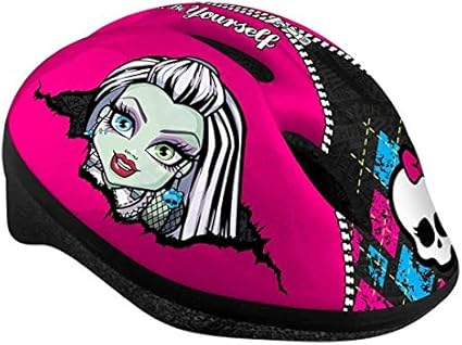 Disney Kinder Schutzhelm Kinderhelm Kinderfahrradhelm Fahrrad Helm Monster High Amazon De Sport Freizeit