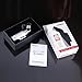 Black Quad Jet Straight Flame Butane Spray Torch Cigar Lighter,1300 Centigrade Windproof Torch