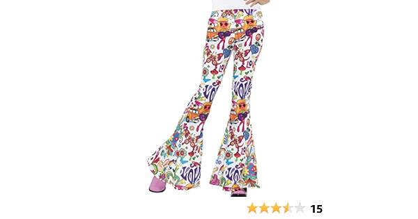 Groovy Flared Pants, Ladies : Clothing 