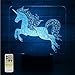 eTongtop Unicorn Night Light for Girls,Unicorn Toys Night Light lamp 16 Colors Bedside Lamp Touch&Remote Control,Birthday Gifts for 2 3 4 5 6 7 8 Year Old Girl and Unicorn Fans (Horse)