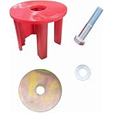 Engineering Dog Bone Engine Mount Insert Kit | Fit for VW Golf GTI Rabbit MK5 2.0TSI Jetta MK5 MK6 2.0T TSI A'udi A3 8P Q3 TT MK2 Passat B6 EOS CC