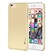 iPhone 6s Plus Case, Apple iPhone 6s Plus, roocase Ultra Slim Fit Thin Lightweight Shell Case [Median] Protective Pefect Fit Non Slip Soft Matte Cover for Apple iPhone 6 Plus , Gold
