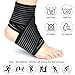 Yosoo Black High elasticity Calf Thigh Support Knee Brace Compression Wrap Support Bandage Brace Guard Injury Pain Sports Pad-Pack of 1