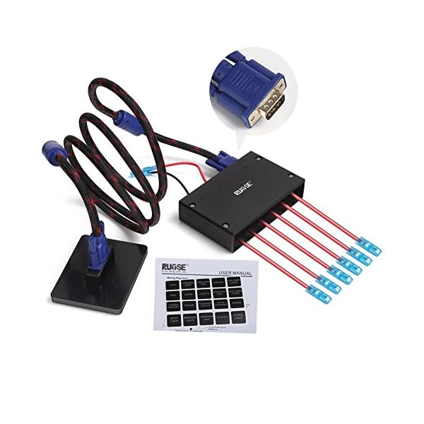 Rupse-12V24V-6-Gang-LED-Touch-Control-Panel-Box-Switch-960W-Output-Power-for-Car-Marine-Boat-Caravan