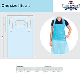 Osler & Walsh Premium Disposable Aprons 200 Pack 700x1170mm 16 micron view 7